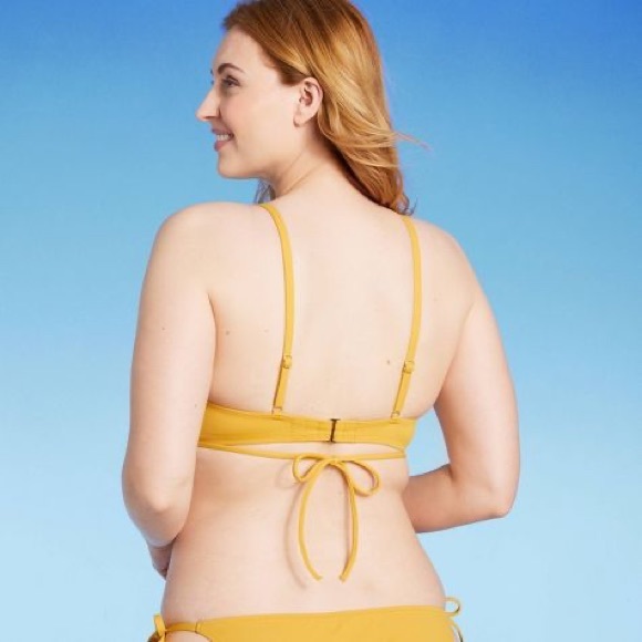 Shade & Shore Strappy Ring Detail Bikini Top - Picture 2 of 8